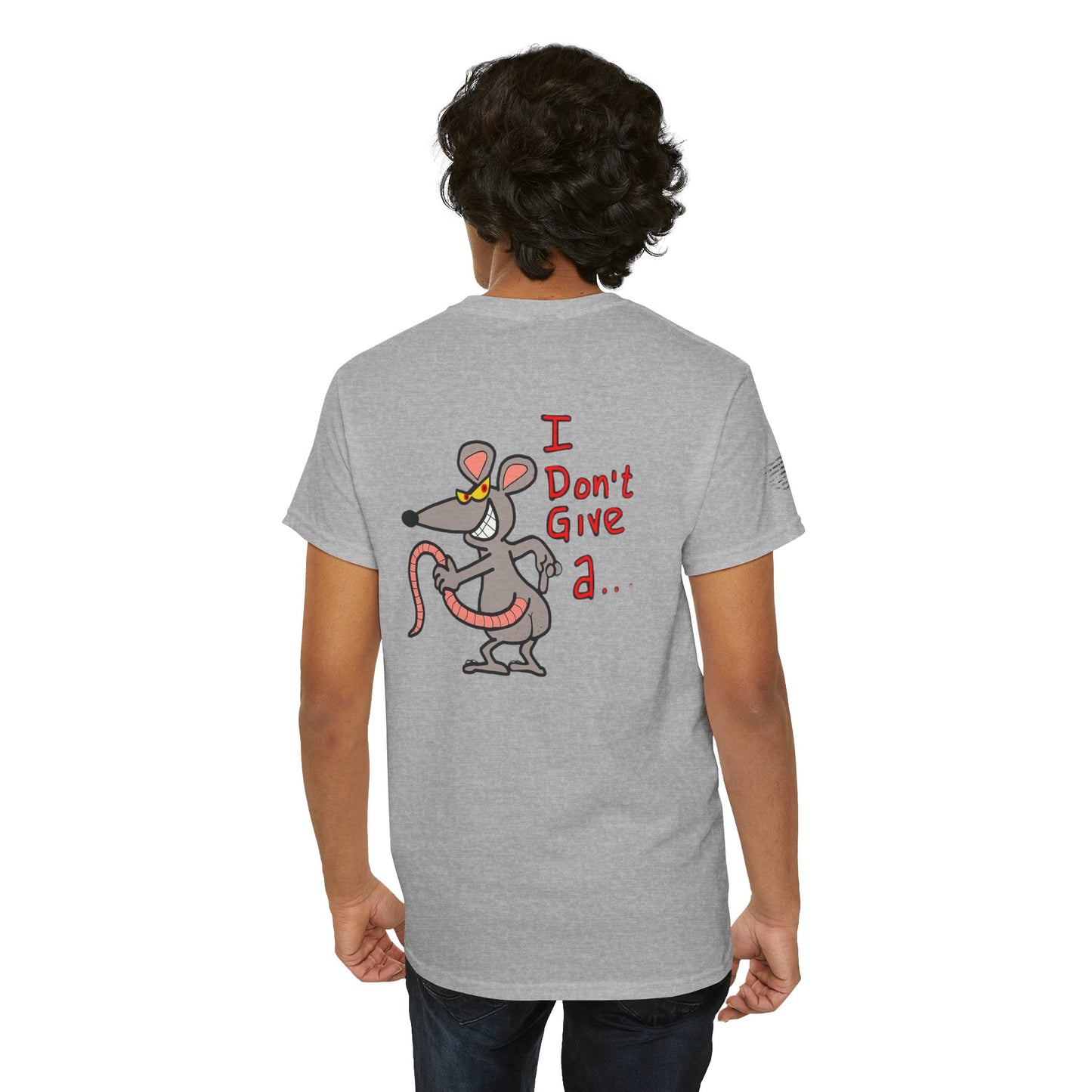Ollie's: 'Rat's Ass Tee Shirt' - 100% Cotton T-shirt