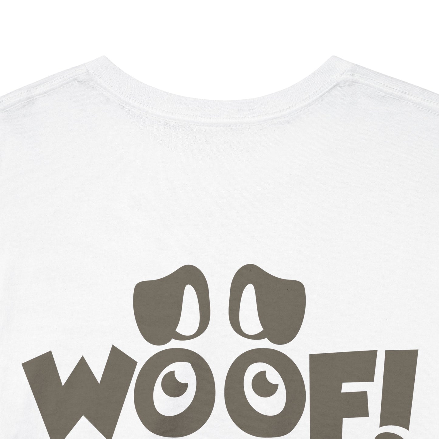 Ollie's: I Love Dogs Woof T Shirt - 100% Cotton