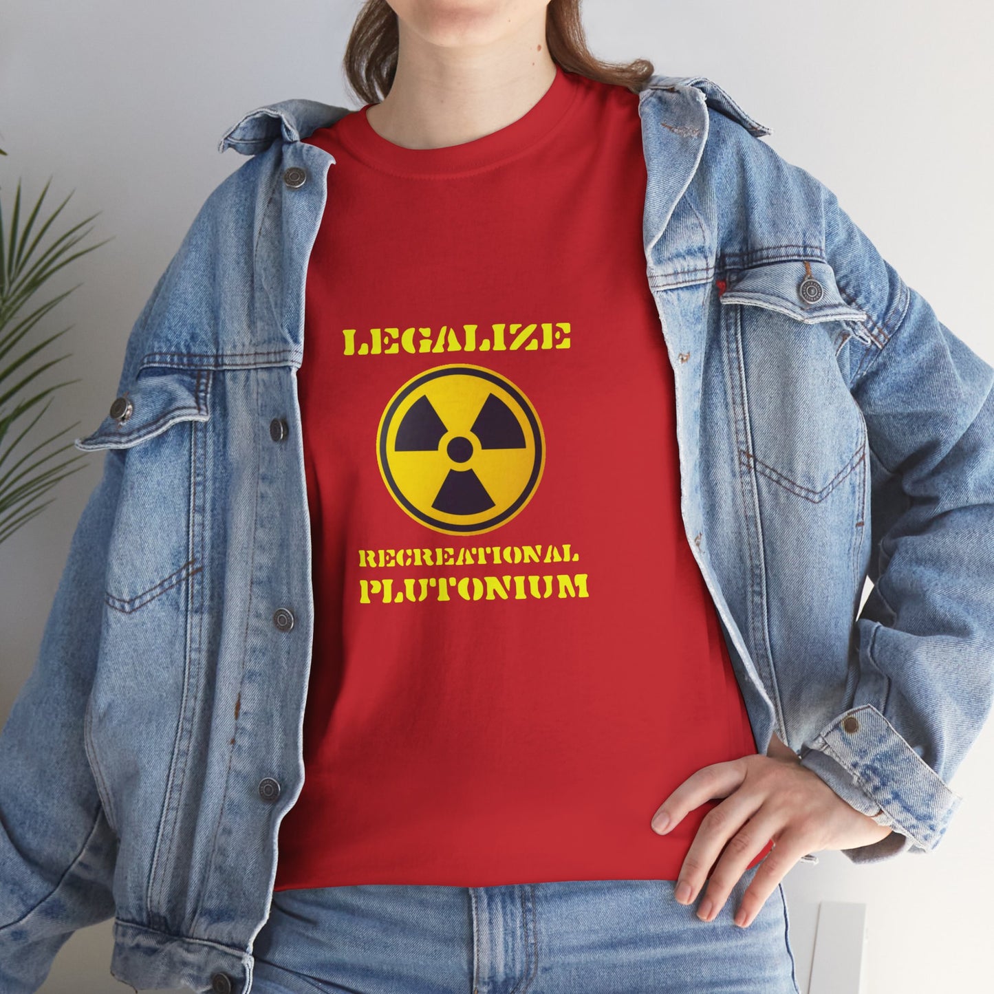 Ollie's: Legalize Recreational Plutonium T-Shirt - 100% Cotton