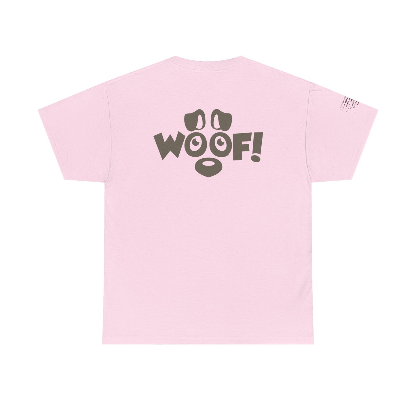 Ollie's: 'I Love Dogs Woof' - 100% Cotton T-shirt
