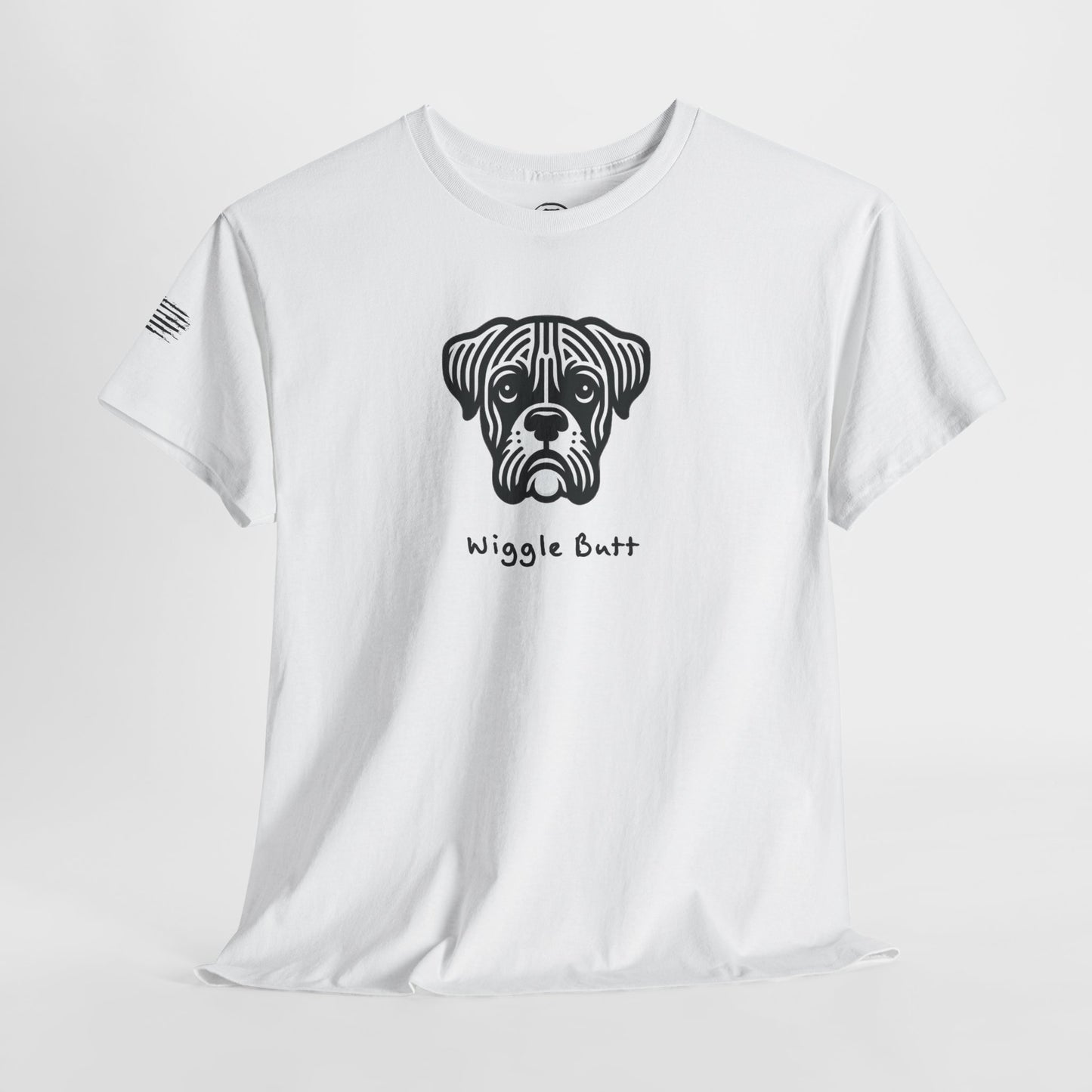 Ollie's: 'Wiggle Butt'- 100% Cotton T-shirt