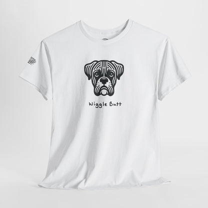 Ollie's: 'Wiggle Butt'- 100% Cotton T-shirt