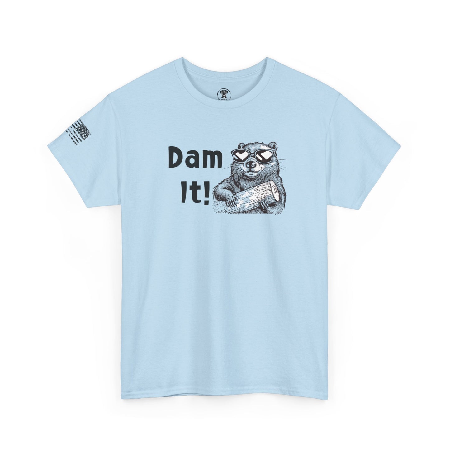 Ollie's: "Dam It!" - 100% Cotton Graphic T-Shirt