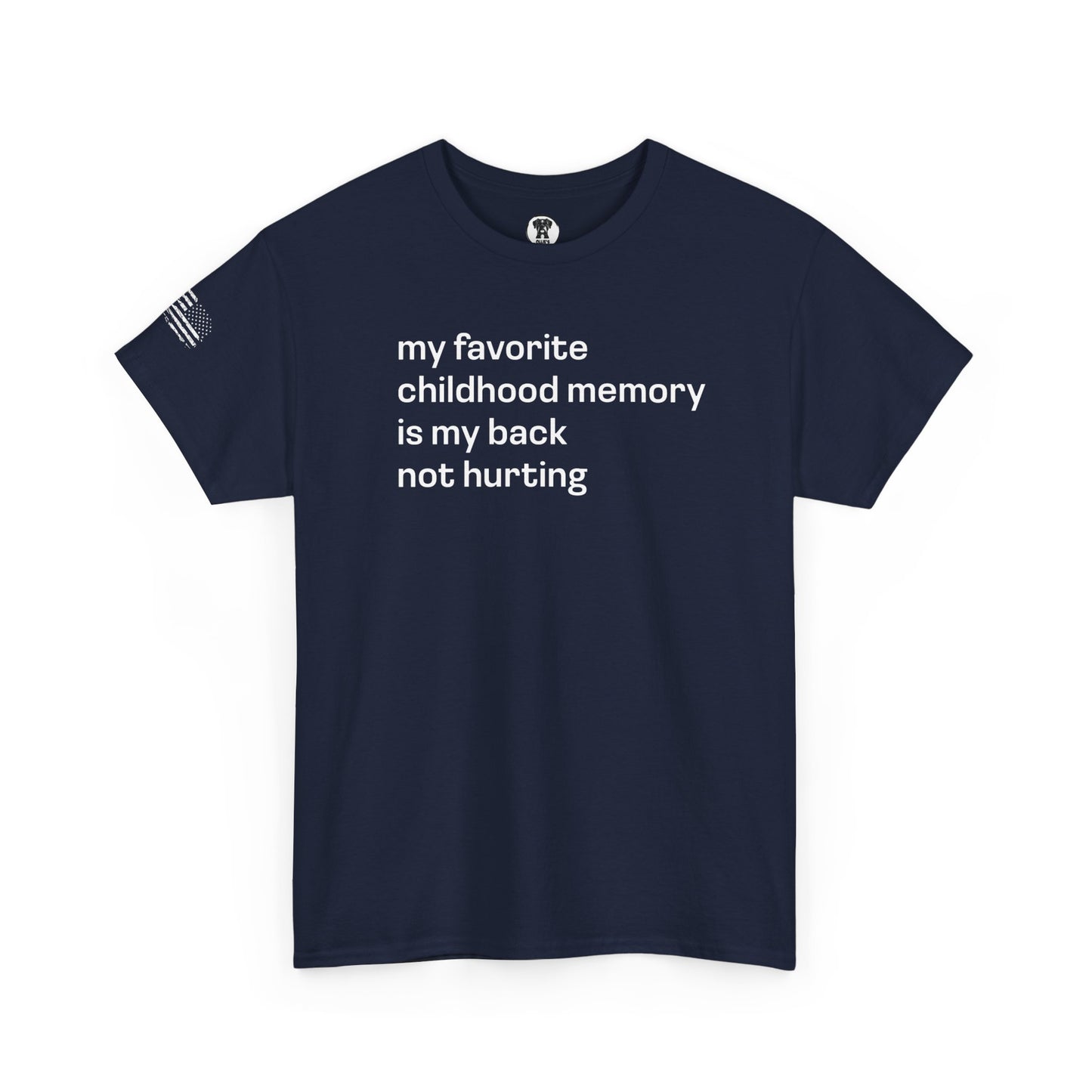 Ollie's: "Childhood Memory" - 100% Cotton Graphic T-Shirt