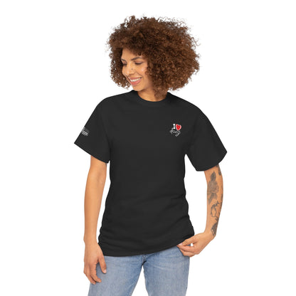 Ollie's: Peace Love Dogs T-Shirt, 100% Cotton