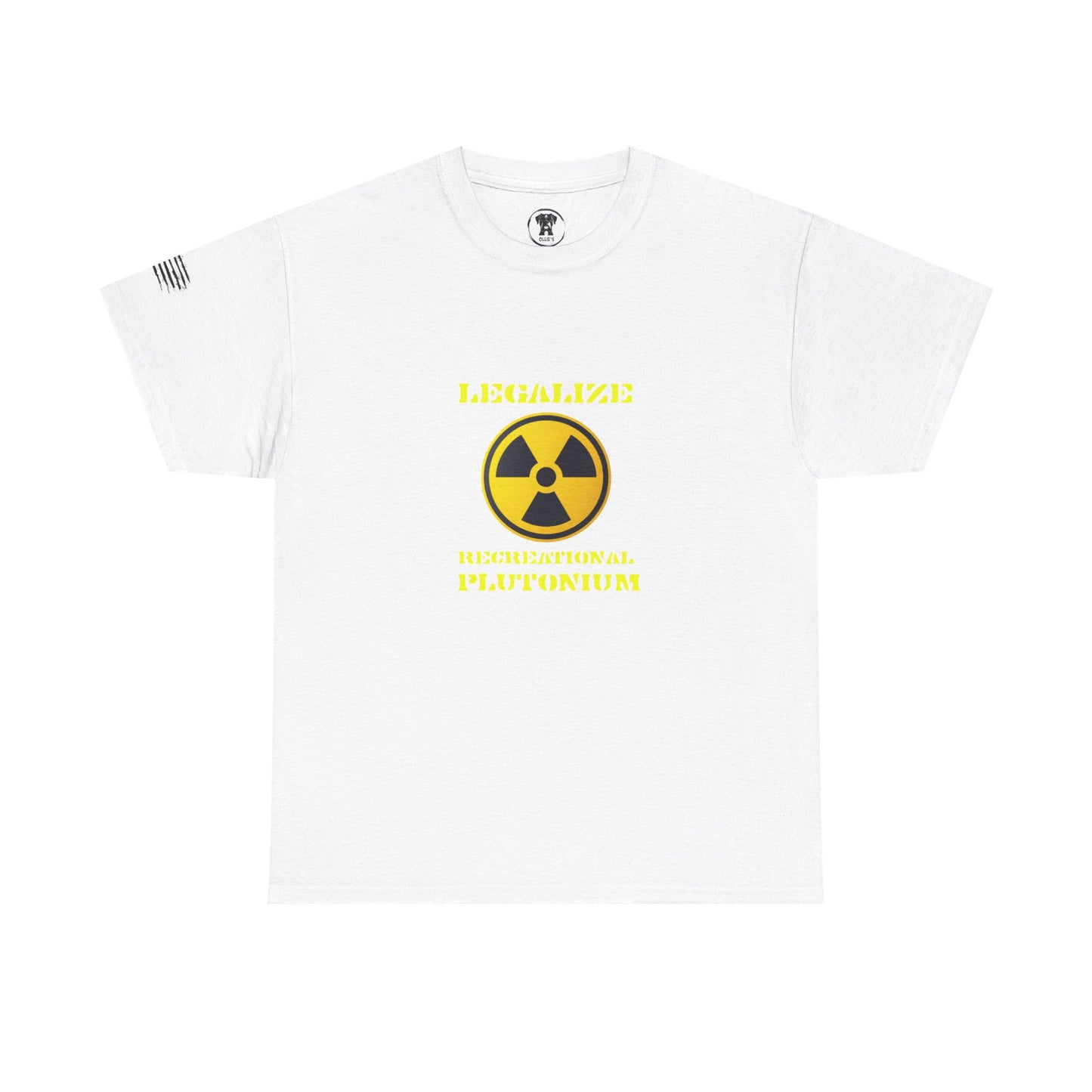 Ollie's: Legalize Recreational Plutonium T-Shirt - 100% Cotton