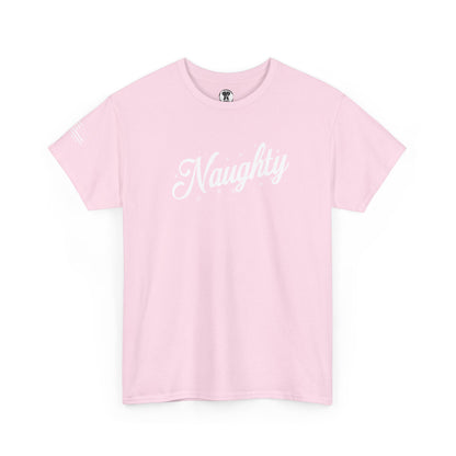 Ollie's: Holiday "Naughty" - 100% Cotton Graphic T-Shirt
