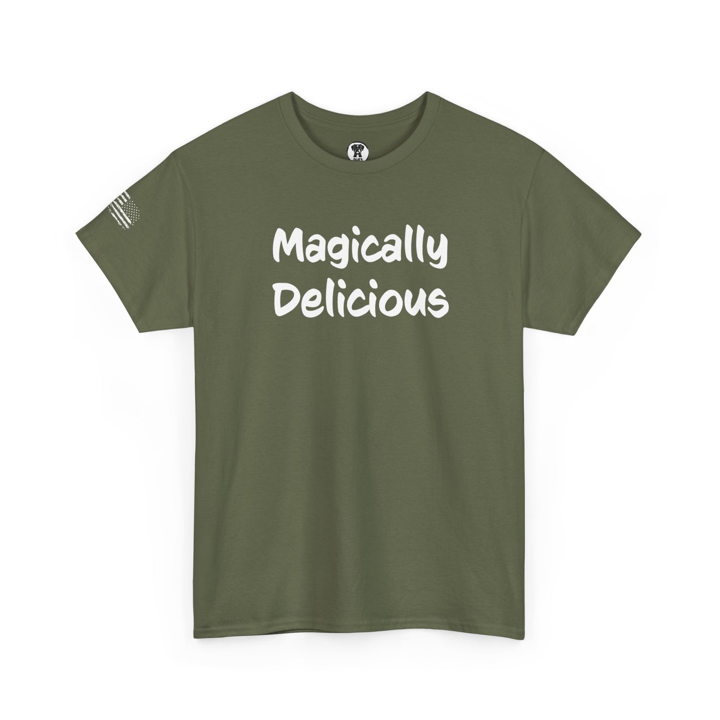 Ollie's: "Magically Delicious" - 100% Cotton Graphic T-Shirt