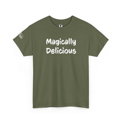 Ollie's: "Magically Delicious" - 100% Cotton Graphic T-Shirt