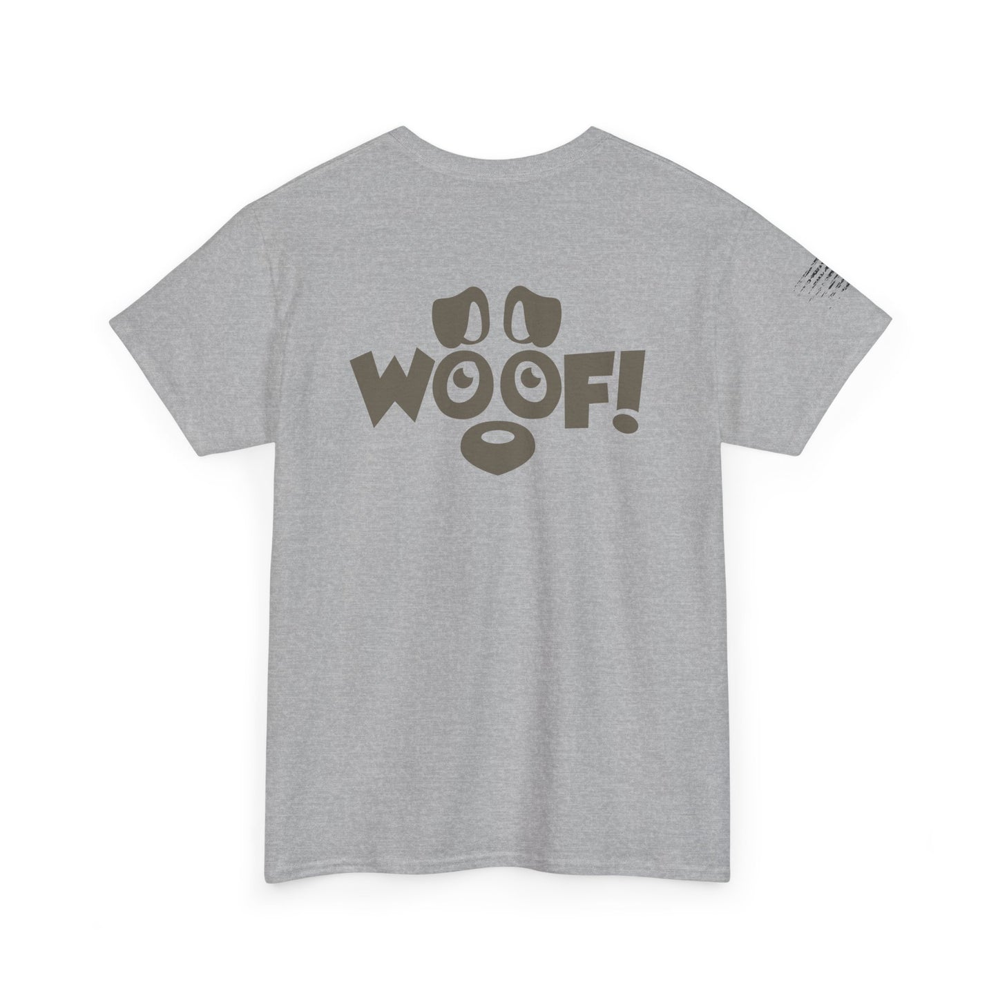 Ollie's: I Love Dogs Woof T Shirt - 100% Cotton