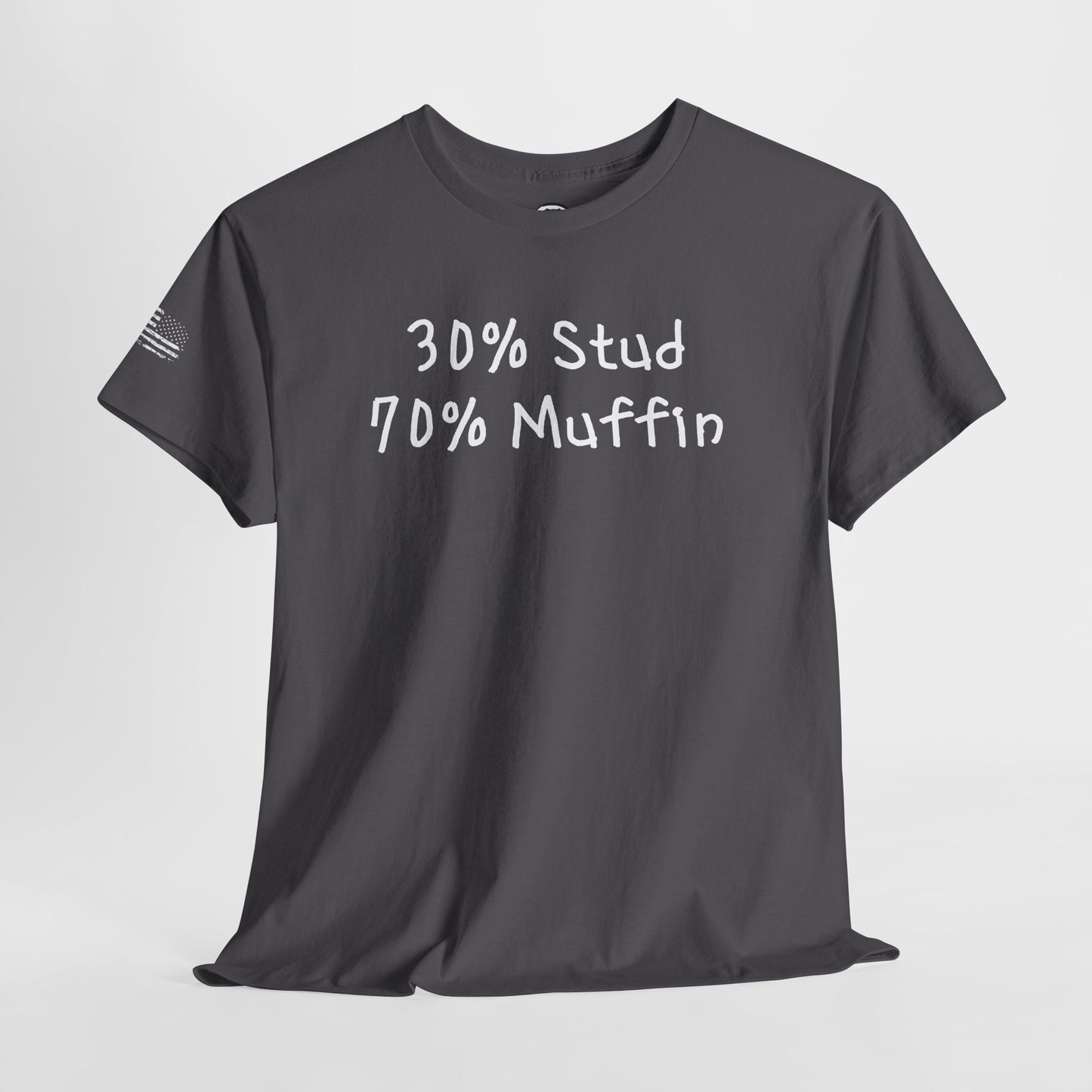 Ollie's '30% Stud 70% Muffin' - 100% Cotton T-shirt