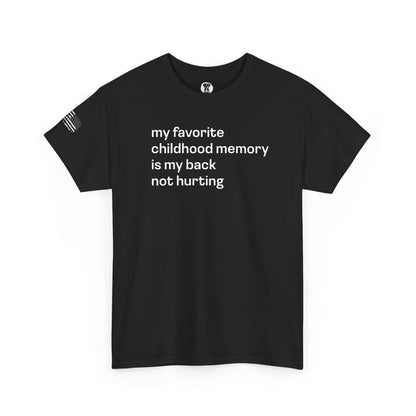 Ollie's: "Childhood Memory" - 100% Cotton Graphic T-Shirt