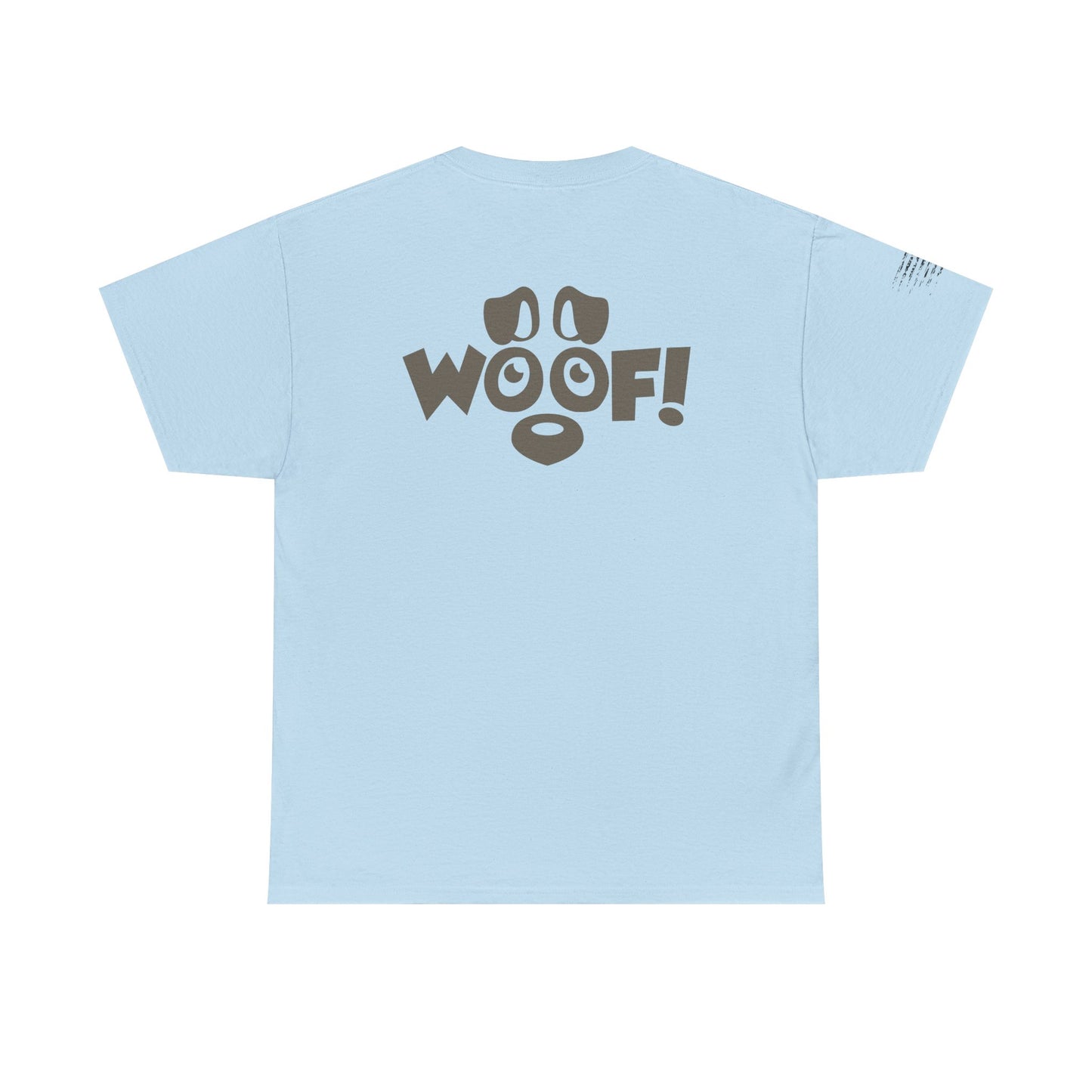 Ollie's: 'I Love Dogs Woof' - 100% Cotton T-shirt