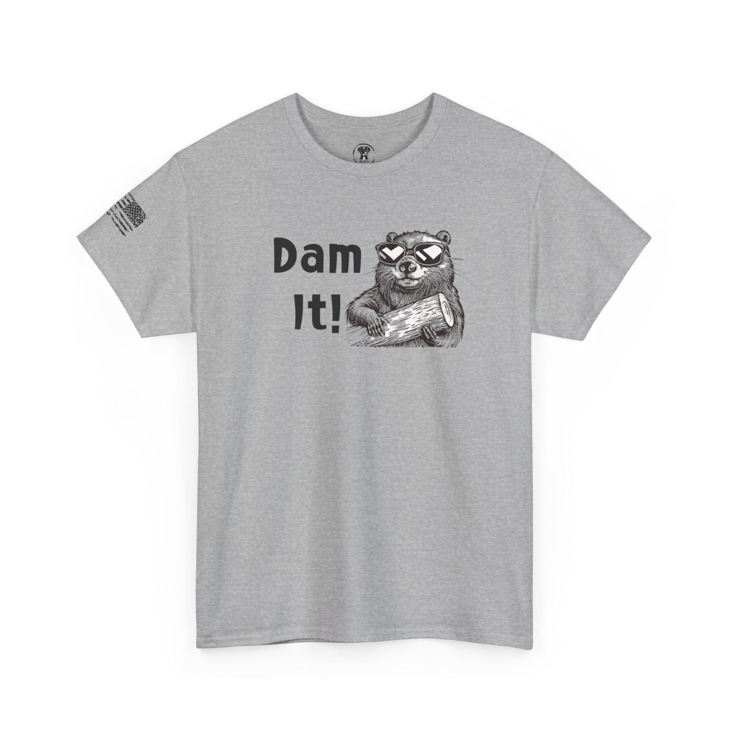 Ollie's: "Dam It!" - 100% Cotton Graphic T-Shirt