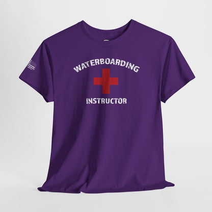 Ollie's: 'Waterboarding Instructor' - 100% Cotton T-shirt