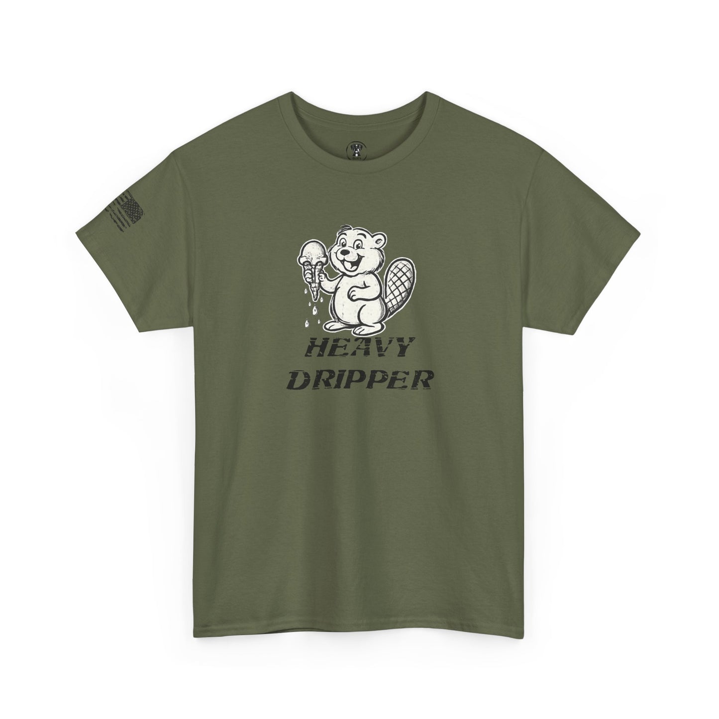 Ollie's: "Heavy Dripper" - 100% Cotton Graphic T-Shirt