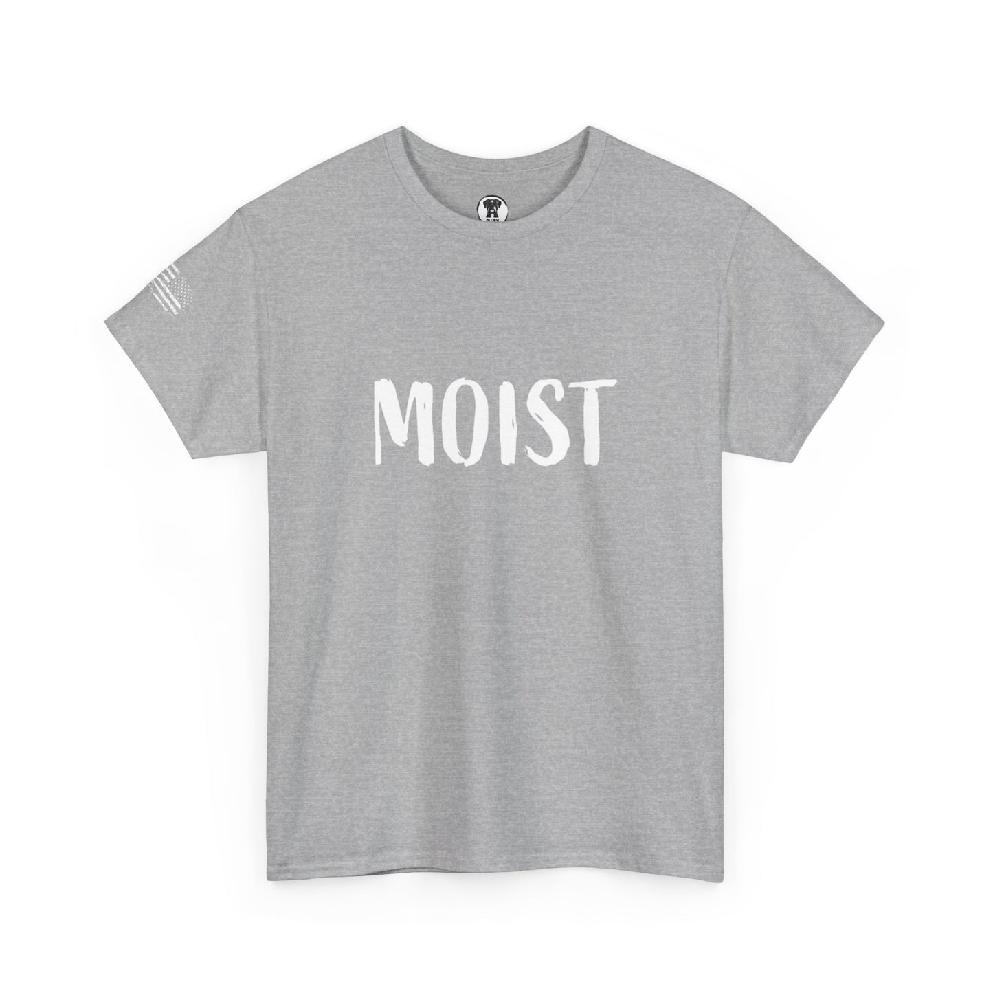 Ollie's: 'Moist' - 100% Cotton Graphic T-Shirt