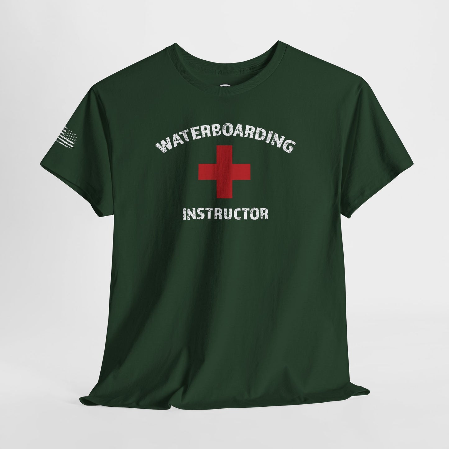 Ollie's: 'Waterboarding Instructor' - 100% Cotton T-shirt