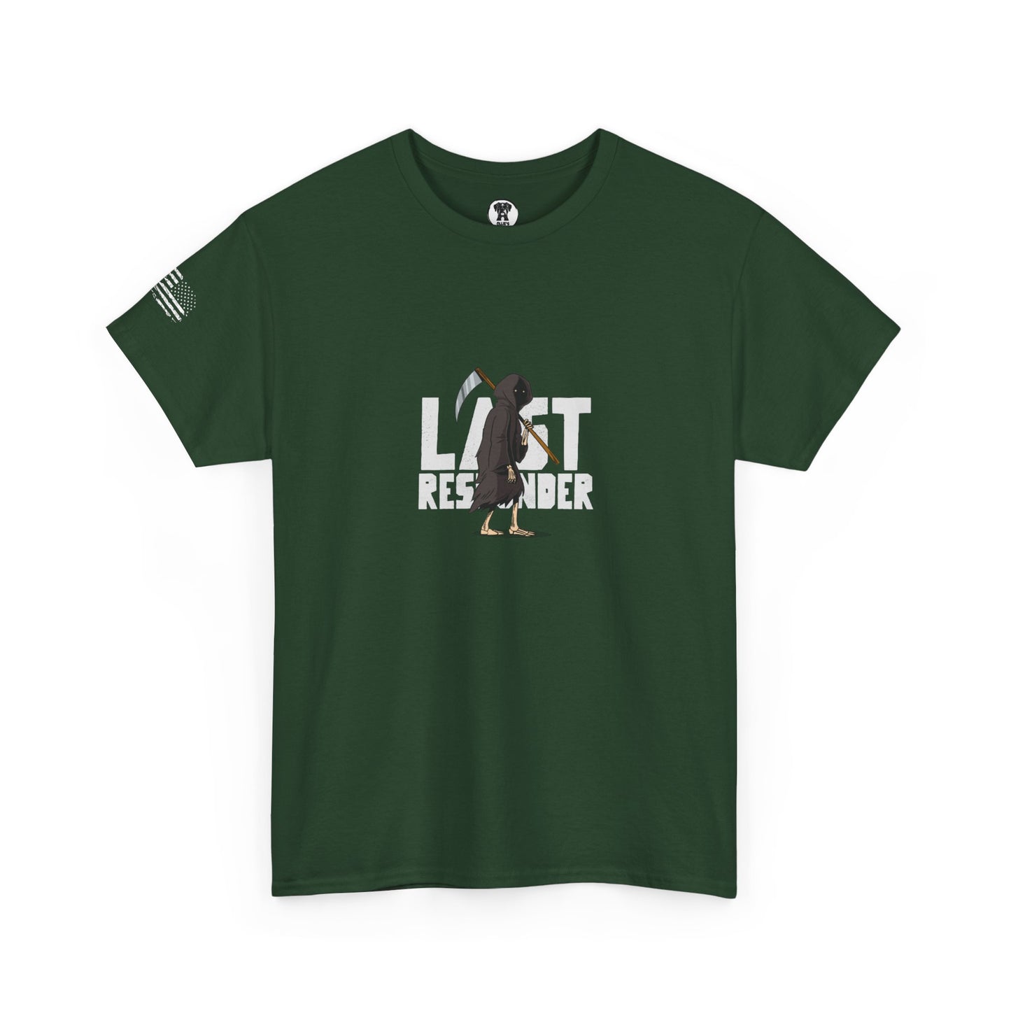 Ollie's: "Last Responder" - 100% Cotton Graphic T-Shirt