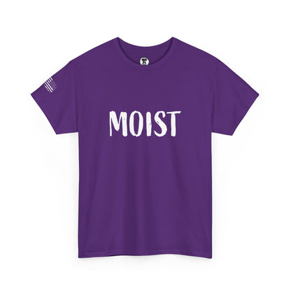 Ollie's: 'Moist' - 100% Cotton Graphic T-Shirt