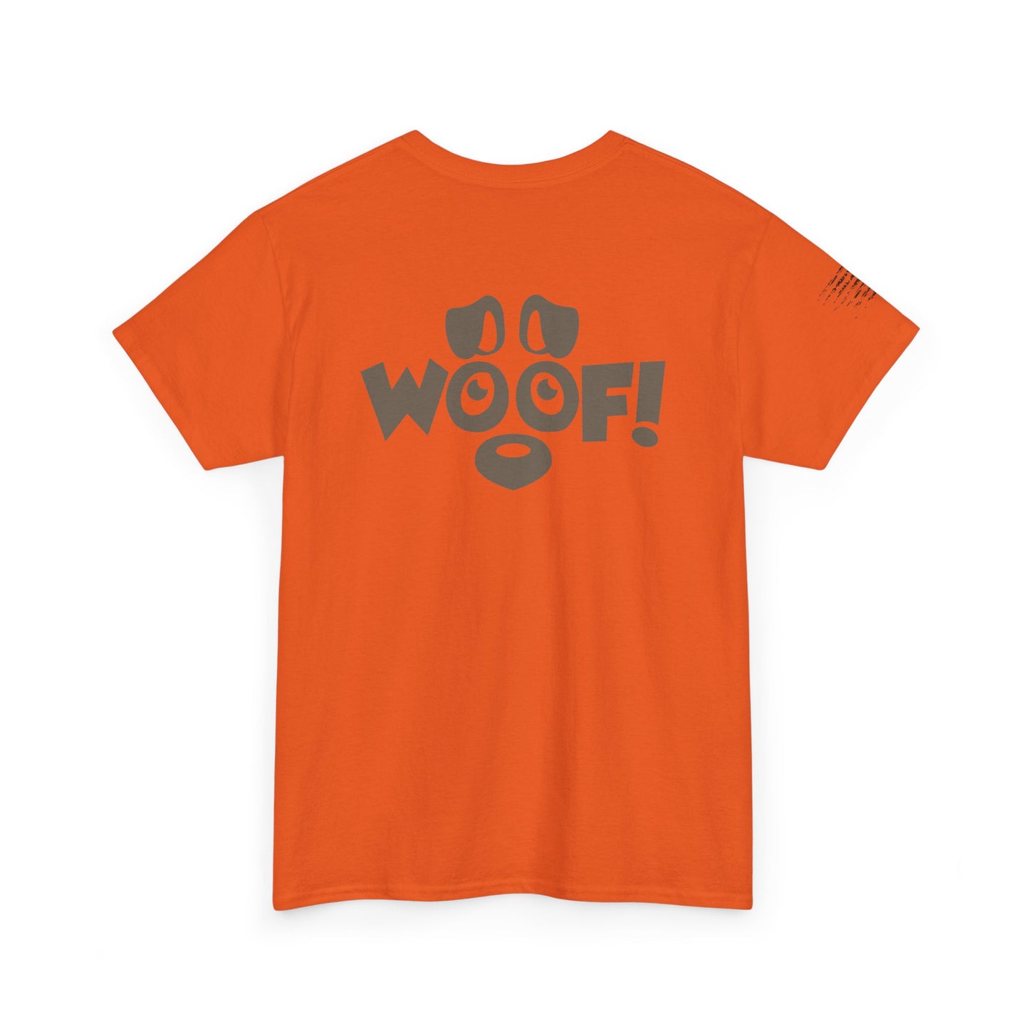 Ollie's: 'I Love Dogs Woof' - 100% Cotton T-shirt