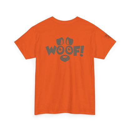 Ollie's: 'I Love Dogs Woof' - 100% Cotton T-shirt
