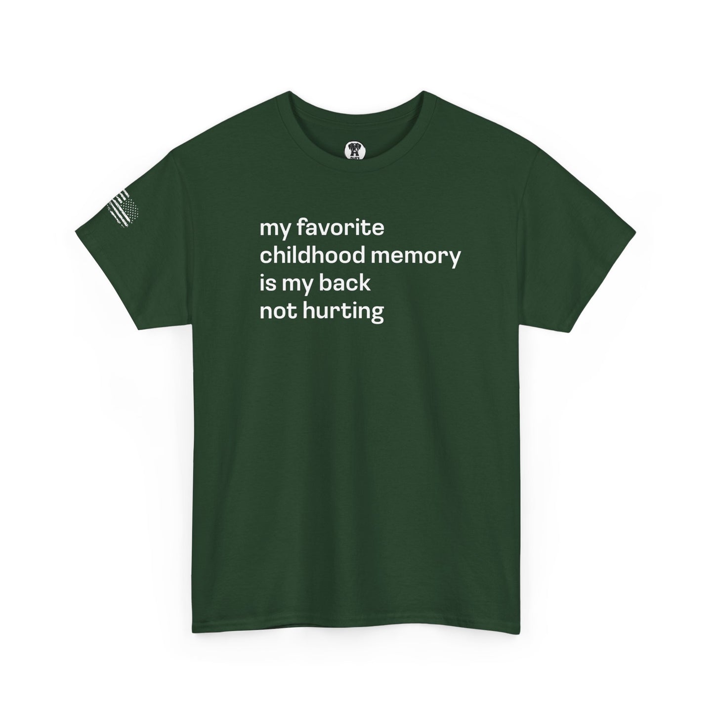 Ollie's: "Childhood Memory" - 100% Cotton Graphic T-Shirt