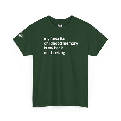 Ollie's: "Childhood Memory" - 100% Cotton Graphic T-Shirt