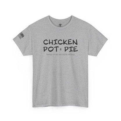 Ollie's: "Chicken Pot Pie" - 100% Cotton Graphic T-Shirt