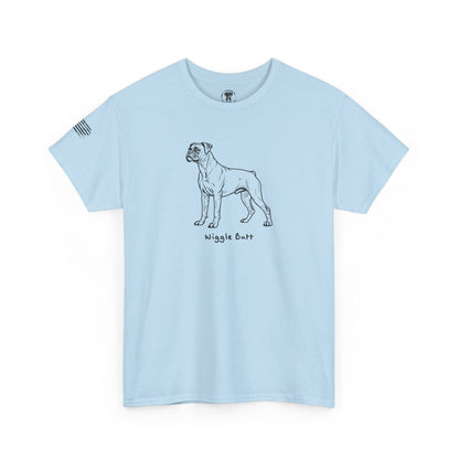 Ollie's: 'Wiggle Butt Dog'- 100% Cotton T-shirt
