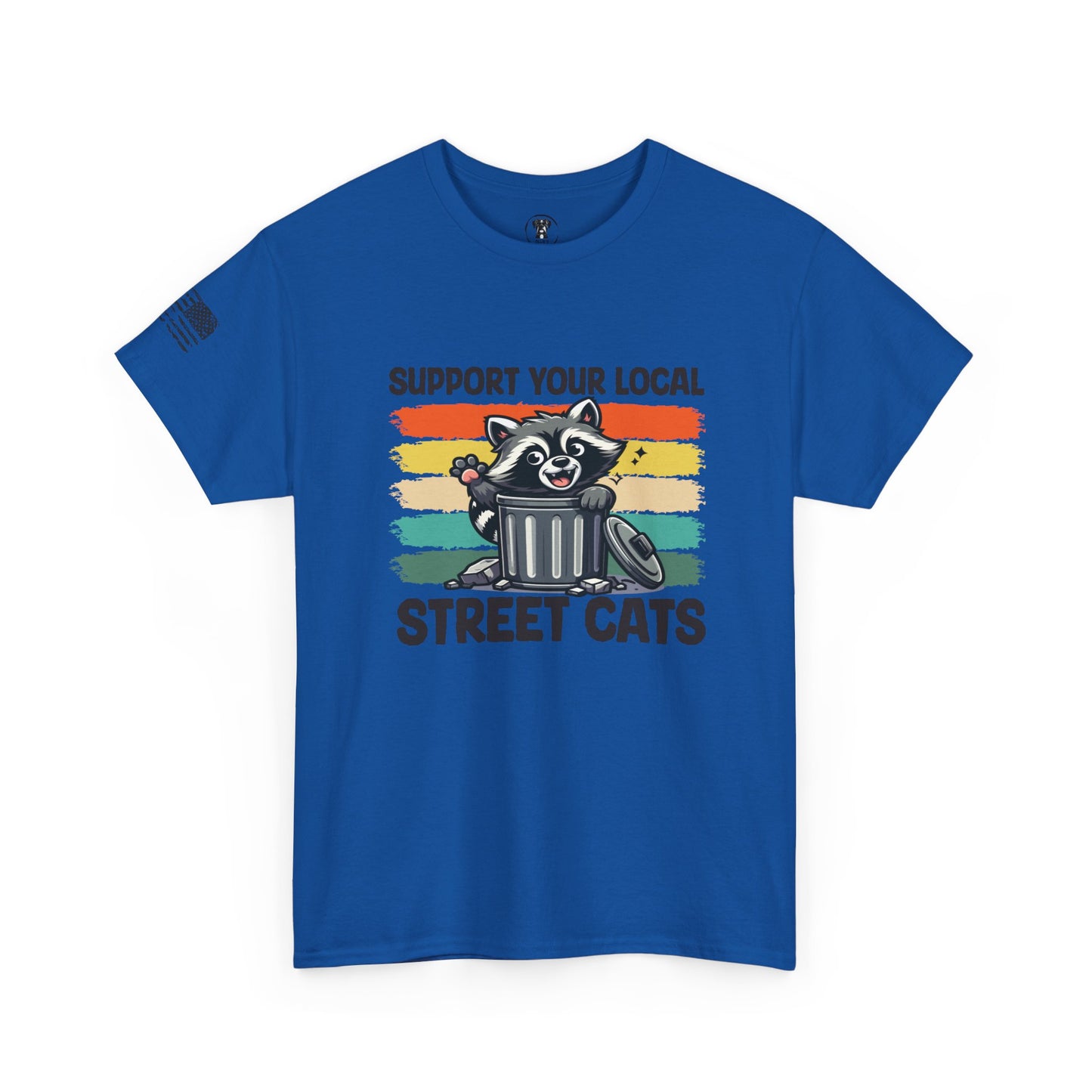 OIllie's: 'Support Your Local Street Cats' - 100% Cotton T-Shirt