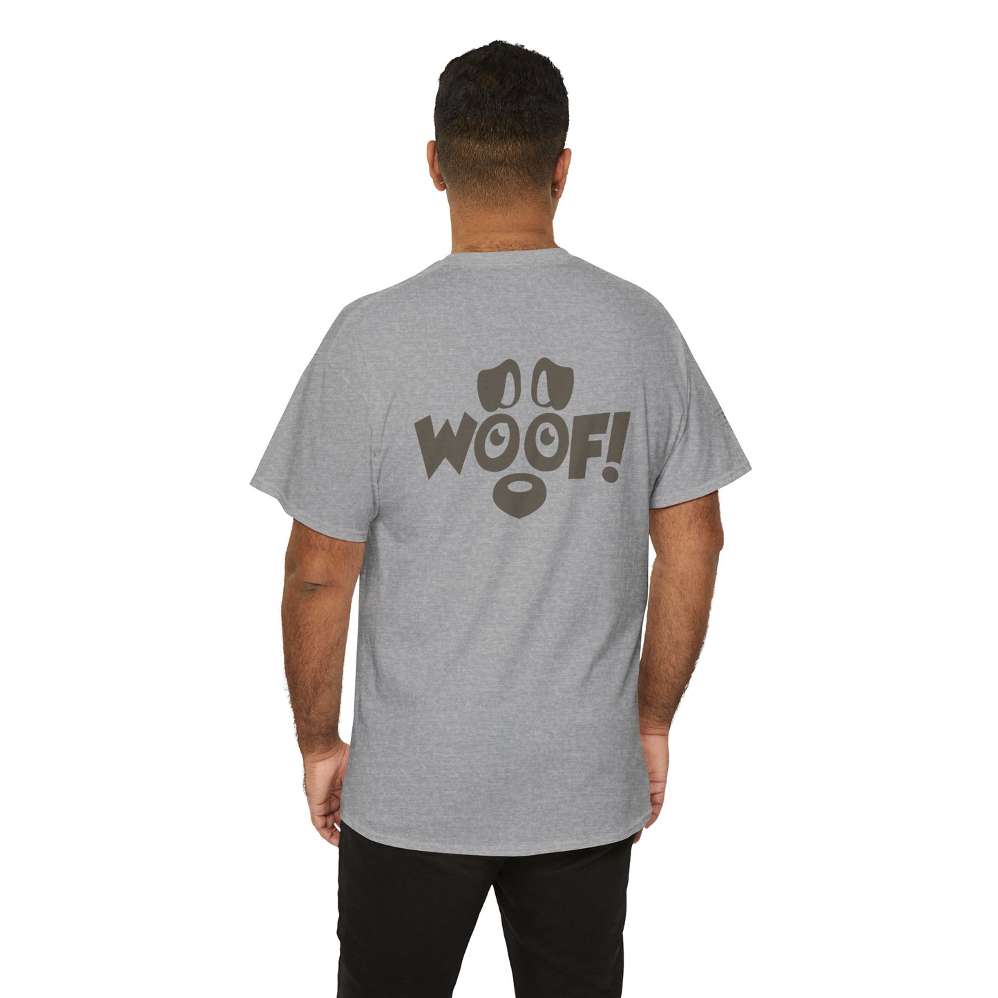 Ollie's: I Love Dogs Woof T Shirt - 100% Cotton