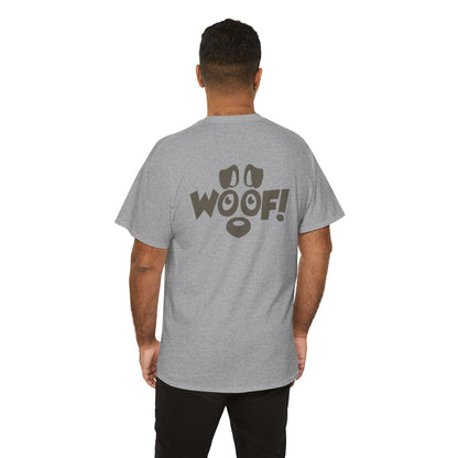 Ollie's: I Love Dogs Woof T Shirt - 100% Cotton
