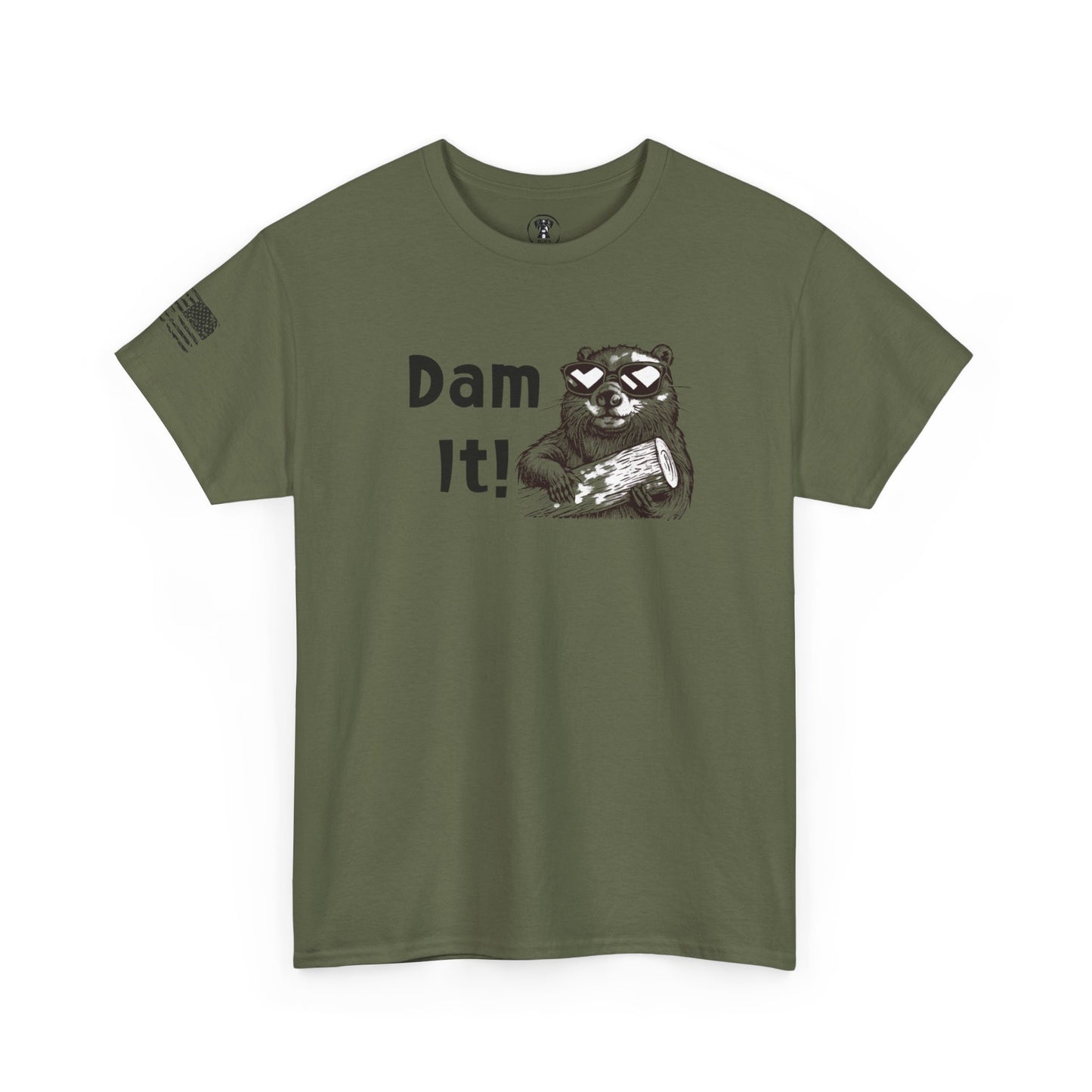 Ollie's: "Dam It!" - 100% Cotton Graphic T-Shirt