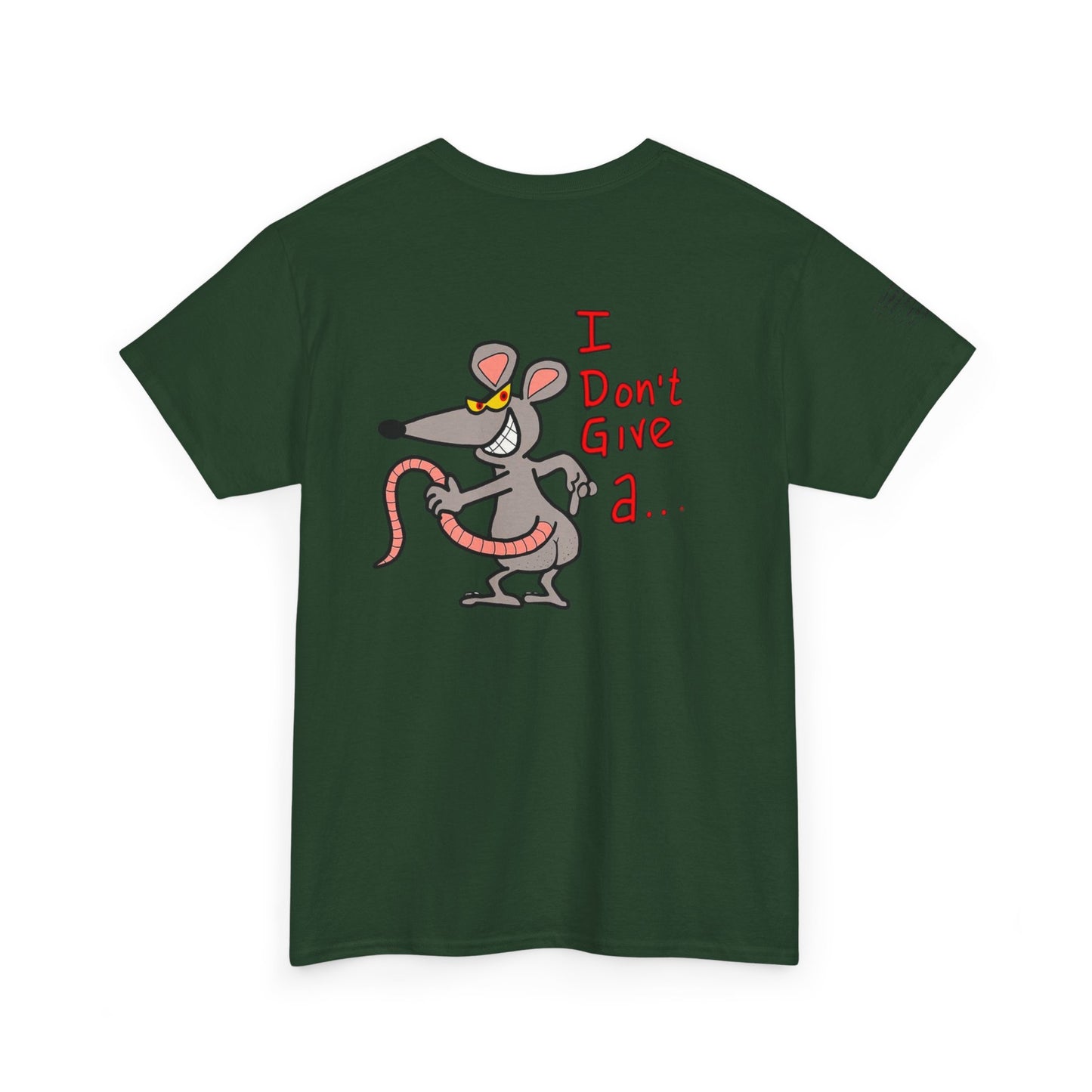 Ollie's: 'Rat's Ass Tee Shirt' - 100% Cotton T-shirt