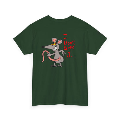 Ollie's: 'Rat's Ass Tee Shirt' - 100% Cotton T-shirt