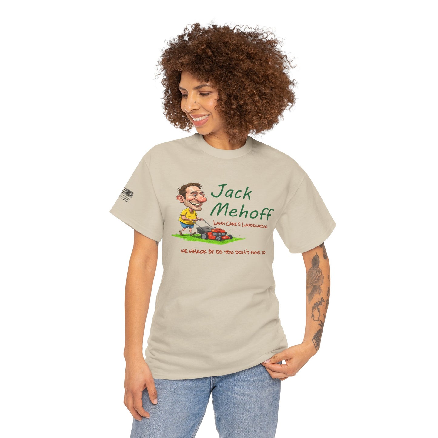 Ollie's: Jack Mehoff Landscape T-Shirt, 100% Cotton