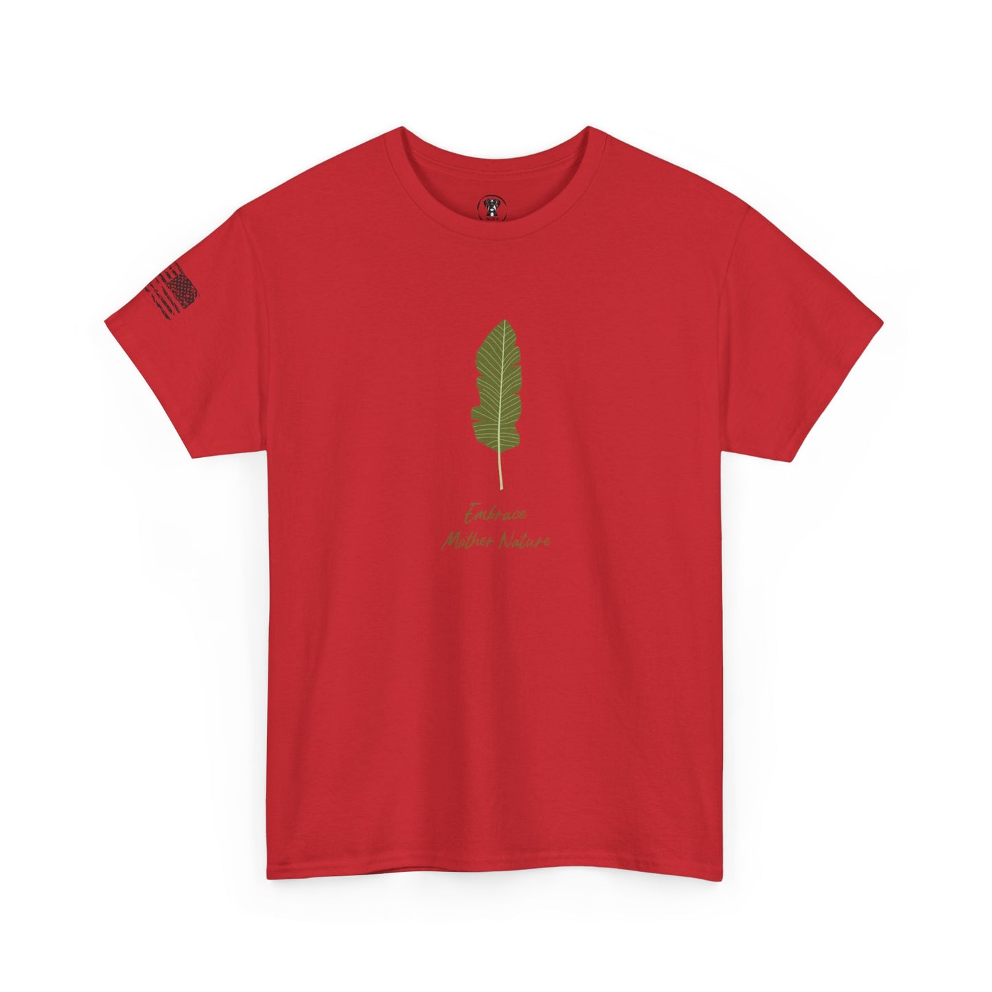 Ollie's: "Embrace Mother Nature" - 100% Cotton Graphic T-Shirt