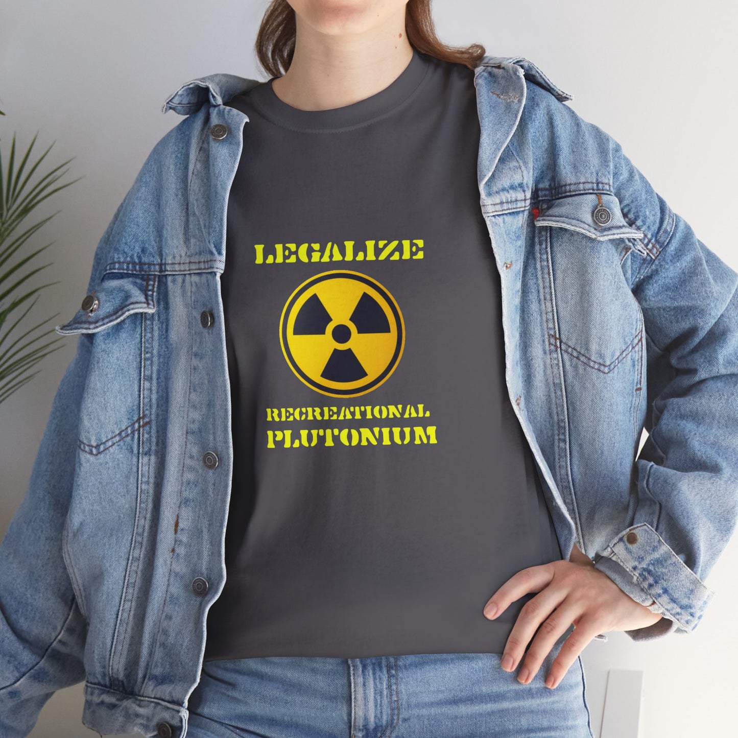 Ollie's: Legalize Recreational Plutonium T-Shirt - 100% Cotton