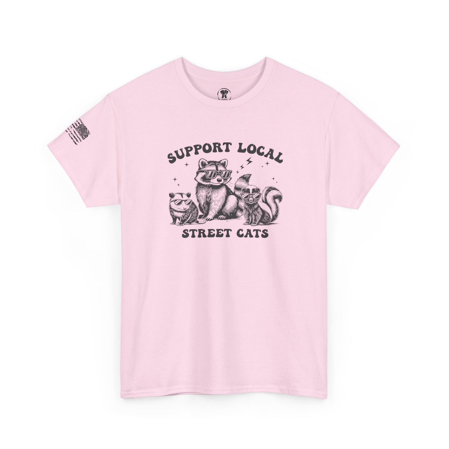 Ollie's: 'Support Local Street Cats' - 100% Cotton T-Shirt