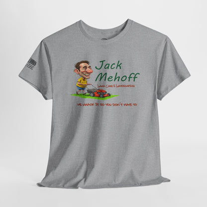 Ollie's: 'Jack Mehoff Landscape' - 100% Cotton T-shirt