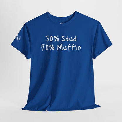 Ollie's '30% Stud 70% Muffin' - 100% Cotton T-shirt