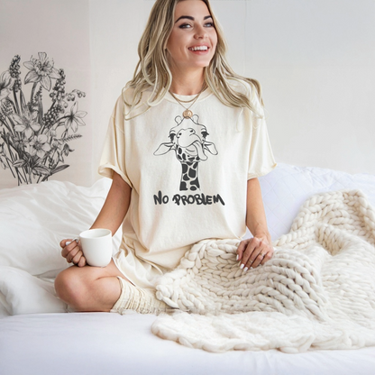 Ollie's: 'No Problem' Unisex Tee - 100% Cotton T-shirt