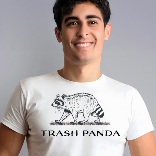 Ollie's: 'Trash Panda' Tee - Unisex Heavy Cotton T-Shirt