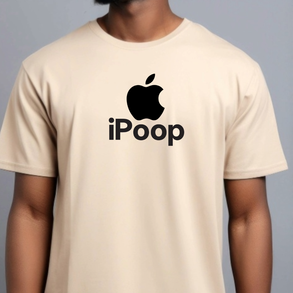 Ollie's: 'iPoop' - 100% Cotton T-shirt