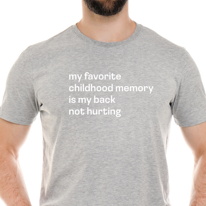 Ollie's: "Childhood Memory" - 100% Cotton Graphic T-Shirt