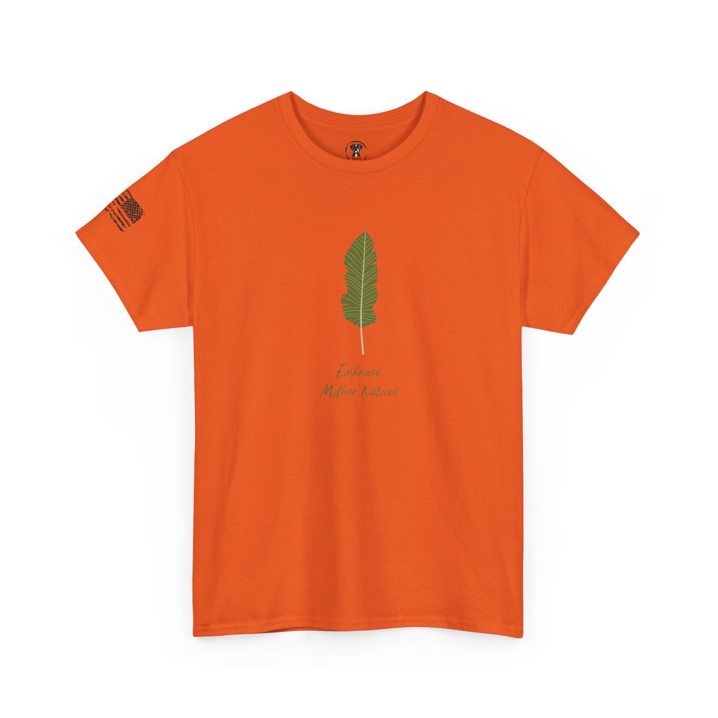 Ollie's: "Embrace Mother Nature" - 100% Cotton Graphic T-Shirt