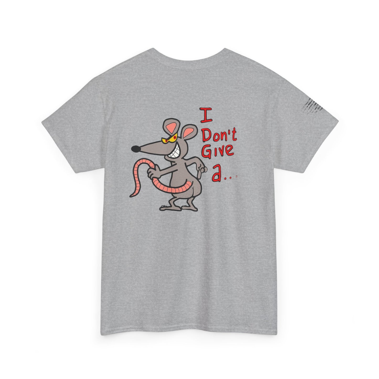Ollie's: 'Rat's Ass Tee Shirt' - 100% Cotton T-shirt