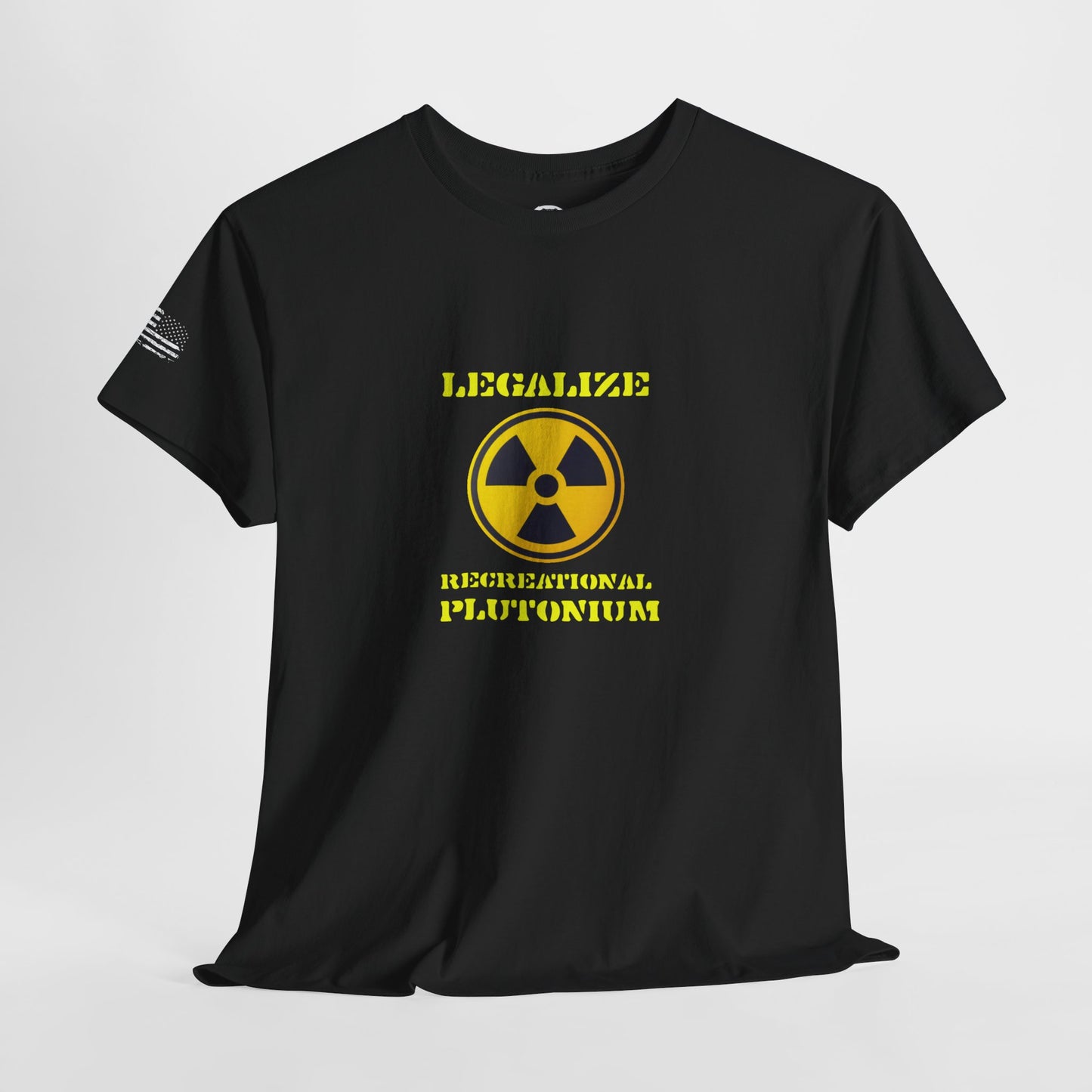 Ollie's: 'Legalize Recreational Plutonium' - 100% Cotton T-Shirt