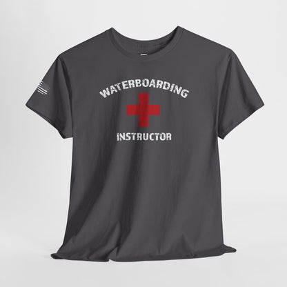 Ollie's: 'Waterboarding Instructor' - 100% Cotton T-shirt